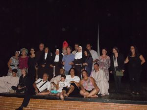 SSElenco-300x225 Musical sobre São Francisco e Santa Clara lota o Teatro Municipal