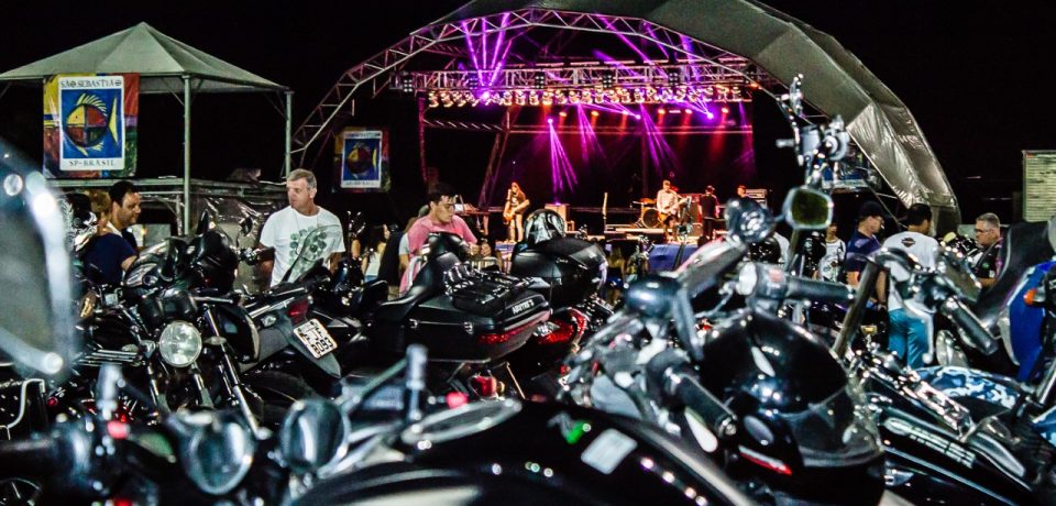 Encontro Mundial de Motociclistas acontece em abril, na Rua da Praia