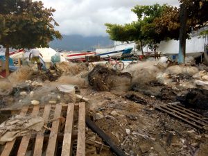 SSPara6-300x225 Incêndio destrói Rancho de Pescadores em São Sebastião
