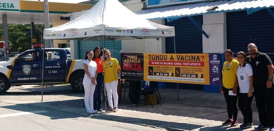 Prefeitura alerta: todos devem se vacinar contra a Febre Amarela